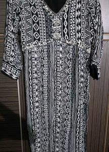 Ethnic Stone Work Nyra Cut Kurti For Women