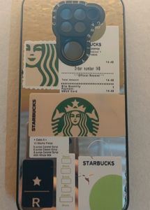 Starbucks  ,,Redmi Note 9 Perimum Banded Backcover..