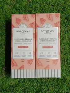 Combo Dot&amp;Key Watermelon Cooling Underarm Roll On