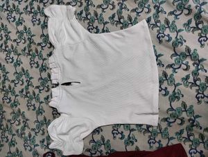 Cute Girls Red Jumper Dress Set