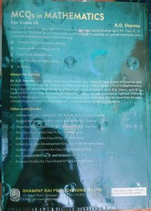 Class 9th R.D. SHARMA Mathematics