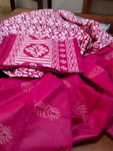 Batik With Full length Dupatta