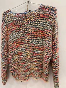 Colorful Knit Sweater