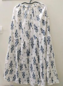 Tiered Floral Skirt