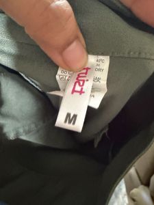 Olive Green Wide Leg Pants