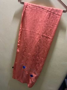 Daily Wear Burkah With Orange Dupatta
