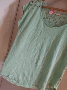 Mint Green Beautiful Back Tee