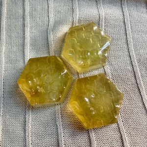 Honey Soap Handmade Natural Set of 3