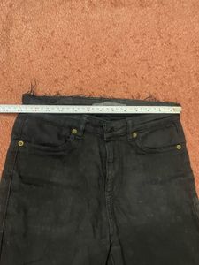 Dark Gray Denim Jeans