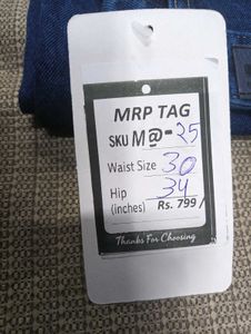 M@25 Size-30 Stylish Wide Leg Jeans