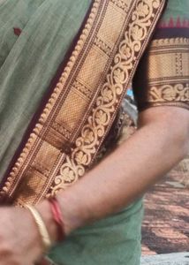 Elegant Green Saree