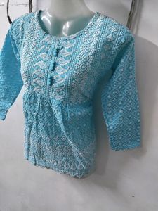 Tunic Style Top Chikankari