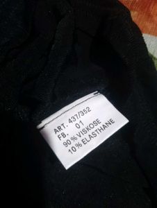 Black Long Sleeve Top