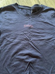blue t shirt short