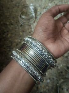Silver Bangles