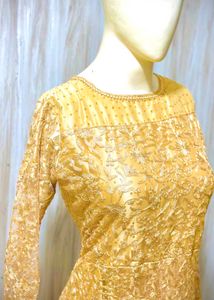 Gold Embellished Dress