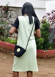 Mint Green Button-Down Dress