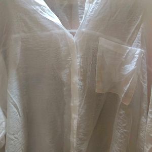 White Sheer Shirt