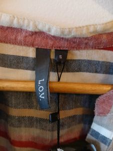 Westside Striped A Line Dress