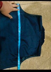 Elegant Blue Waistcoat With Pant