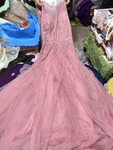 embroidery gown