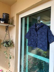 Schifilli Navy Blue Top