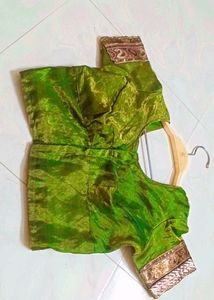 Olive 🫒 Colour Stitched Unused Blouse
