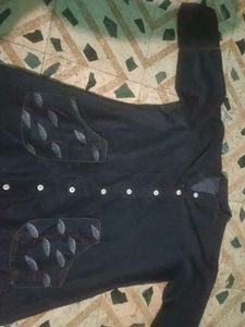 Denim Midi Shirt Dress