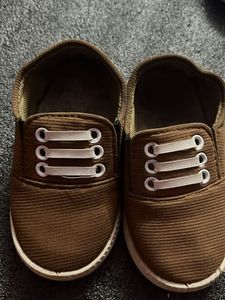 Cute Brown Baby Shoes