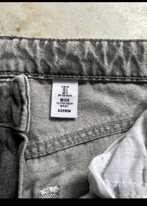 H&amp;M Gray Wide Leg Jeans