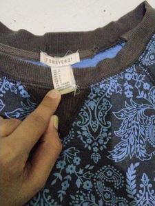 Black &amp; Blue Colour Sweatshirt