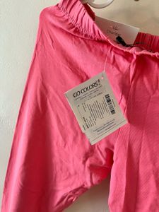 Pink Cotton Leggings