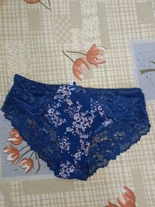Floral Lace Trim Panties