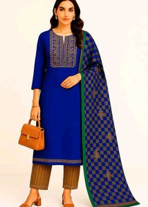 Boutique Party Wear Kurta Pant Dupatta Set