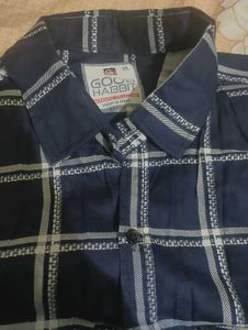 Blue Checkered Shirt