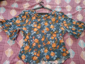 Floral Print Top