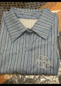 Striped Blue Shirt