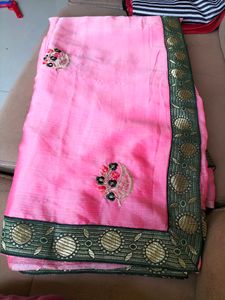 Light Pink Saree