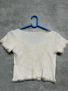 Floral Print Crop Top