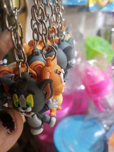 Tom And Jerry Keychain 2pcs