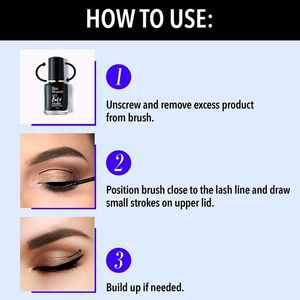 Blue Heaven Get Bold Matte Finish Eyeliner Gel (Bl