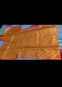 Pink &amp; Gold Kurta And Co Set Combo Offer