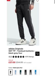 Adidas Track Pants Grey