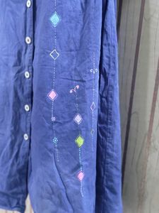 Denim Kurta