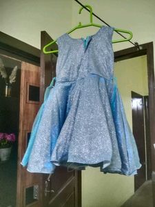 Sparkly Blue Party Dress