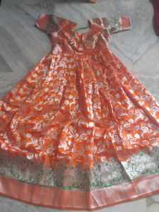 Pattu Long Top With Lining