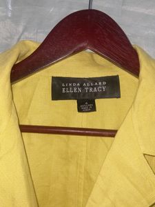 Yellow Korean Overcoat