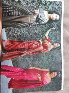 Brand New Pink Saree