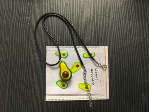 Avocado Charm Necklace 🥑💚💛🤎