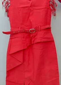 Red ♥️ Hot Dress For Party Or Any Occasion